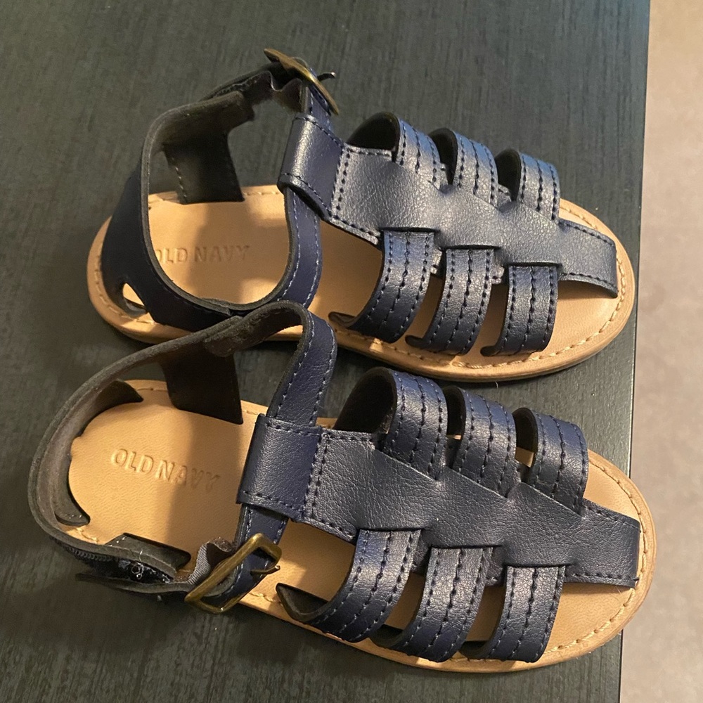 Boys Old Navy dress sandals.